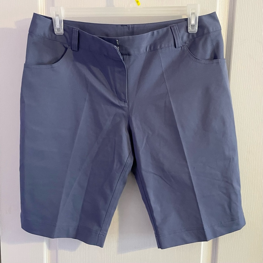 Adidas Women's Blue/Grey Climalite Shorts